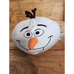 Frozen 2 Northwest Olaf Head Plush Pillow 12" Tall 14" Wide SAME DAY SHIP